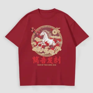 Kaos Imlek Tahun Kuda 2026