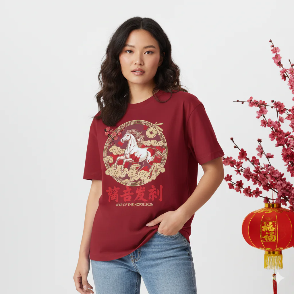 Kaos Imlek Tahun Kuda 2026 - Image 3