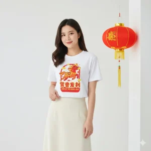 Kaos Imlek Flying Horse