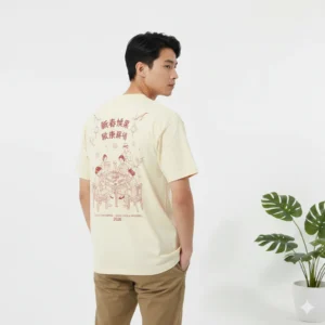 Kaos Vintage Oriental Mahjong and Tea House